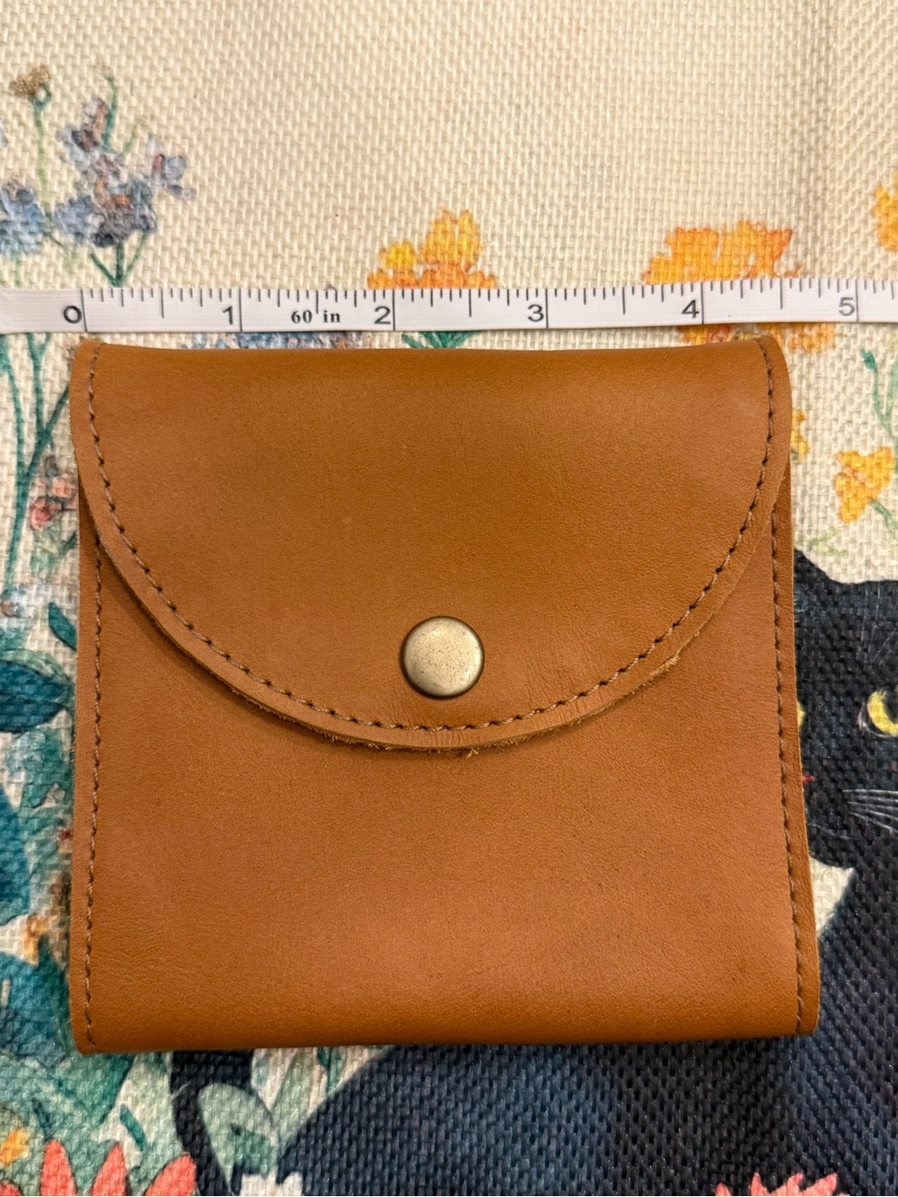 Nena & Co. Brown Leather Bifold Wallet
